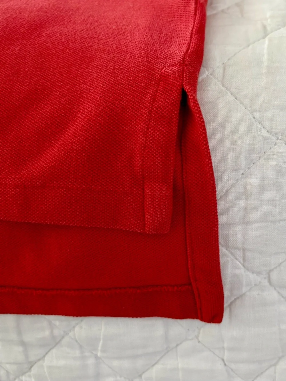 Ralph Lauren Red Polo with Navy Pony